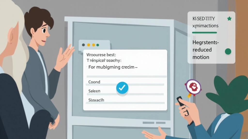 Accessible motion design