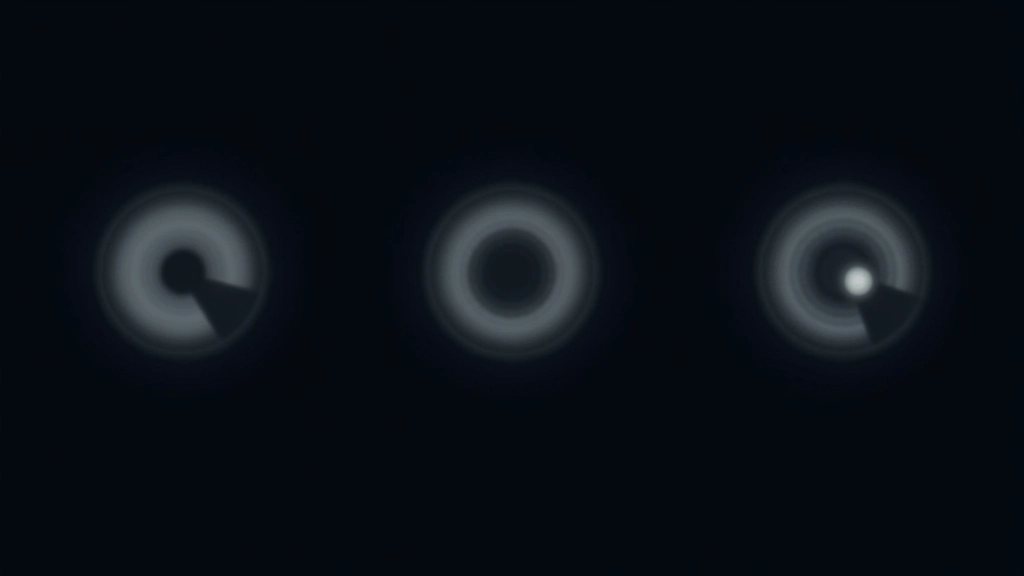 Drie laadstatus indicatoren naast elkaar: spinner, progress bar, en skeleton screen layout op donkere achtergrond