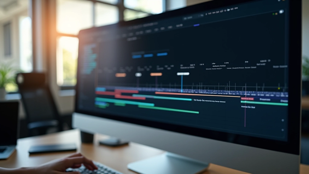 Schematische weergave van keyframes met meerdere controlepunten op tijdlijn, 0% 25% 50% 75% 100%